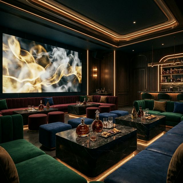 삼성동 가라오케 프리미엄 VVIP 라운지 실제 시설